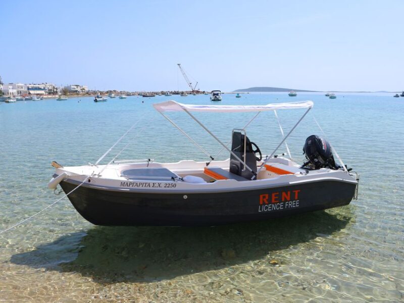 Paros: Full-Day Small Boat Rental with Self-Driving - FAQ