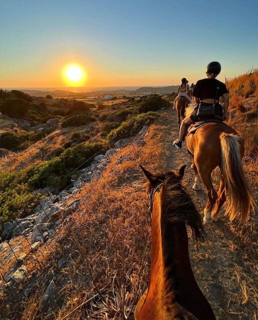 Paros: Horseback Riding Tour at Sunset - Key Points