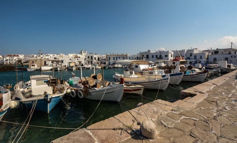 Paros: Lefkes, Naousa, Fishing Village Tour with Pie Tasting - Other Stops: Piso Livadi and Parikia