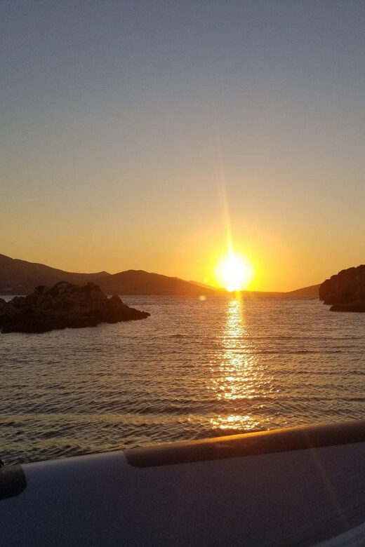 Paros: Sensational Sunset Cruise - Discovering the Paros Sunset from the Water