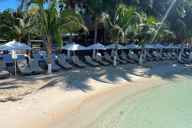 Party at Isla Mujeres Catamaran Open Bar! Half-Day Luxury Tour - Key Points