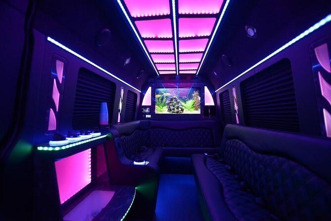 Party Bus Luxury Sprinter Limos - The Route and Stops: Fully Customizable