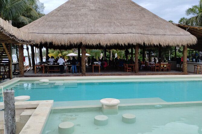 Party Catamaran to Isla Mujeres Luxury Beach Club - Key Points