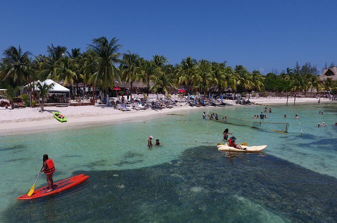 Party,Fun Sunset to Isla Mujeres - Island Exploration