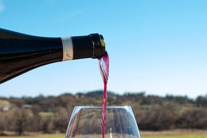 Paso Robles Aria (Syrah Dominant) Flight Wine Tasting - The Setting