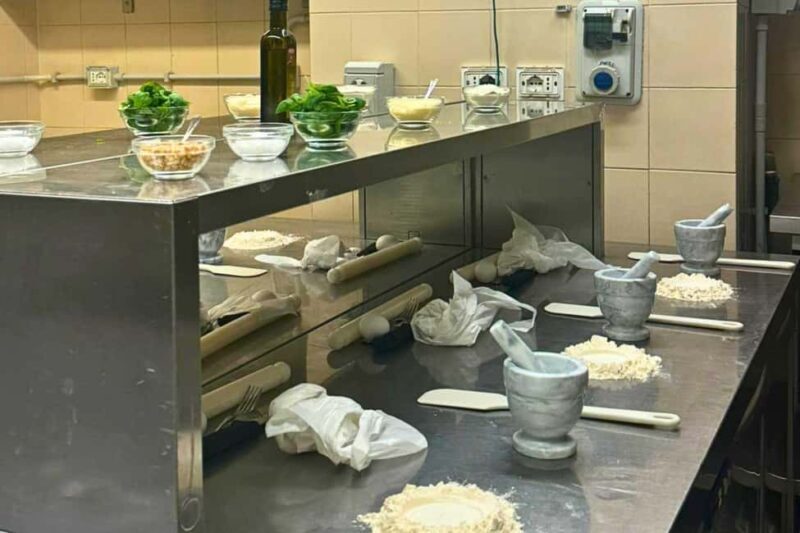 Pasta Cooking Class with Pesto Sauce Making in Rome Center - Practical Details and Tips