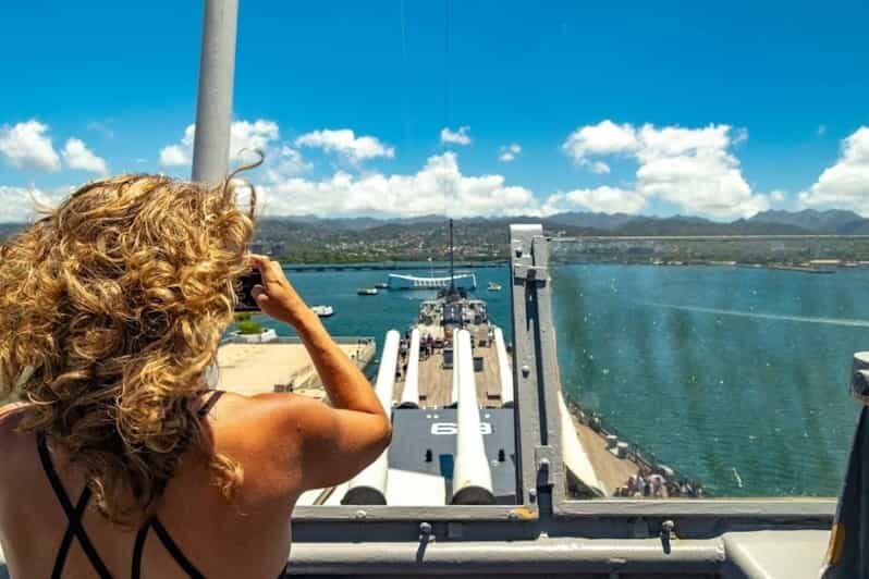 Pearl Harbor and Oahu Circle Island Tour FROM MAUI - Key Points
