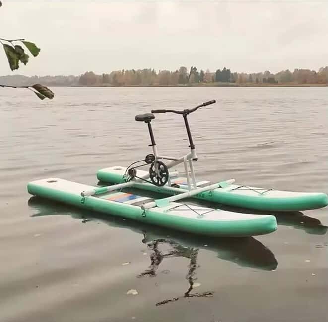 Pedal over the waters of the Os Peares reservoir! - What Is the Os Peares Reservoir Water Bike Tour?