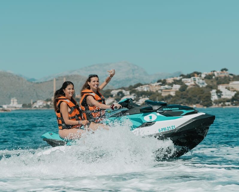 Peguera: Racing Car Drive and Jet Ski Combo Tour - Key Points