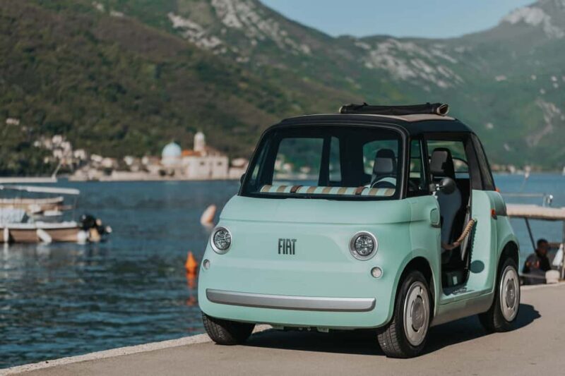 Perast: Guided Tour in a Fiat Topolino E-Car - Key Points