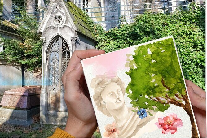 Père Lachaise Cemetery Art: Watercolor Postcard Workshop in Paris - FAQ
