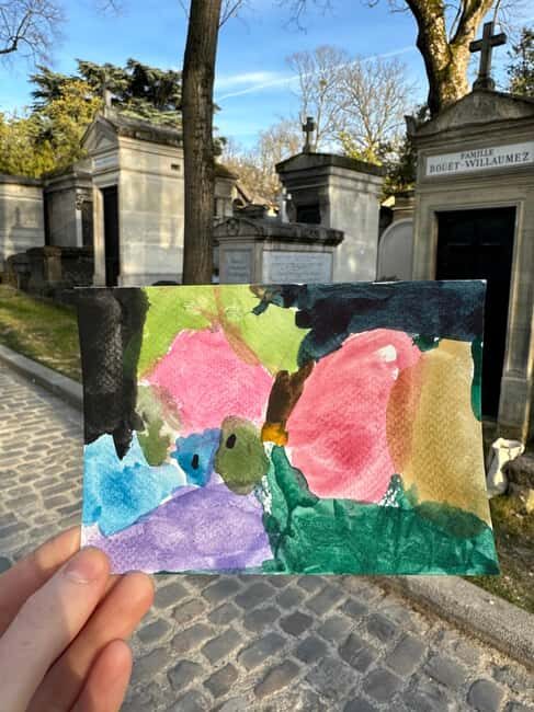 Père Lachaise Cemetery Watercolor Postcard Workshop in Paris - Final Thoughts
