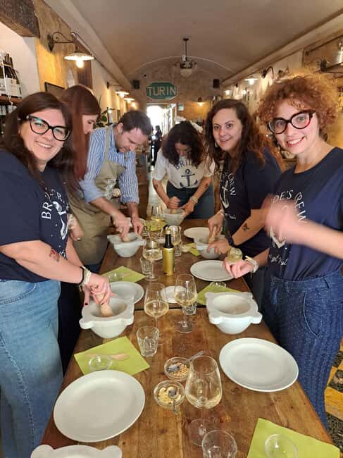 Pesto and Pasta cooking classes - Trattoria Turin Sestri Levante - Experiences - Key Points