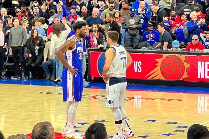 Philadelphia 76ers Basketball Game Ticket at Wells Fargo Center - The Game and Atmosphere