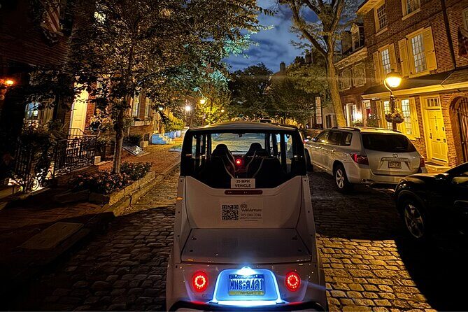 Philadelphia Nighttime by Electric Cart 1 Hour Tour - Key Points
