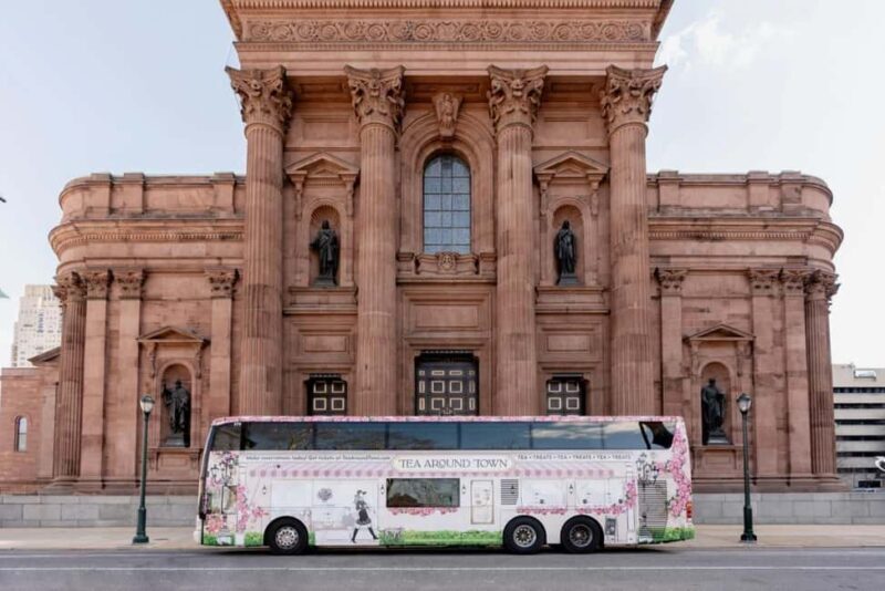Philadelphia: Tea Around Town Bus Tour with Live Guide - Key Points