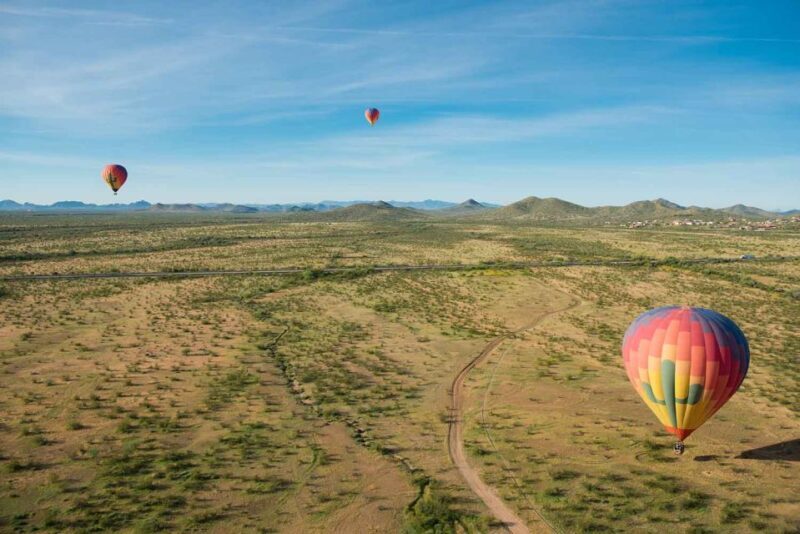 Phoenix: Hot Air Balloon Ride with Champagne and Catering - FAQs