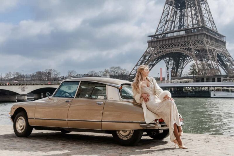 PHOTO Tour Paris: Luxury Photoshoot & Vintage Car Ride - Discover Paris with the Luxury Photoshoot & Vintage Car Ride Tour