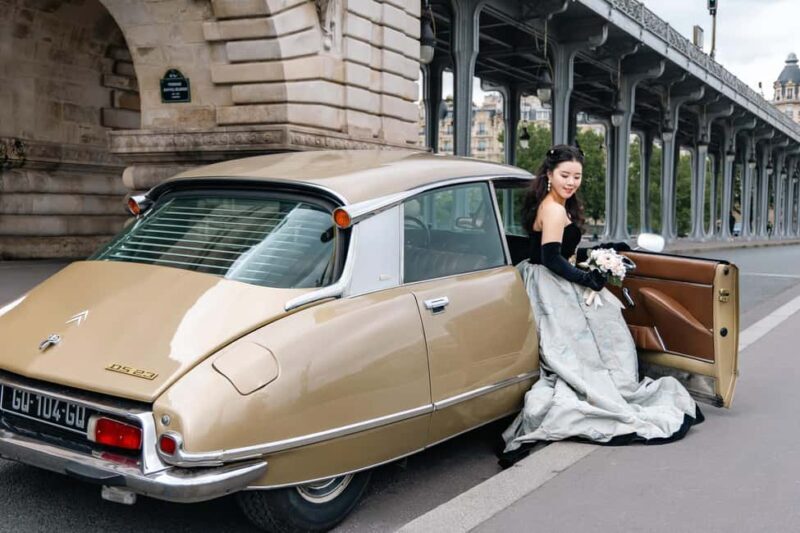 PHOTO Tour Paris: Luxury Photoshoot & Vintage Car Ride - The Sum Up