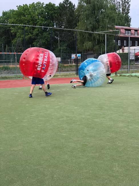 Pilsen: Bubble Soccer - The Meeting and Ending Points