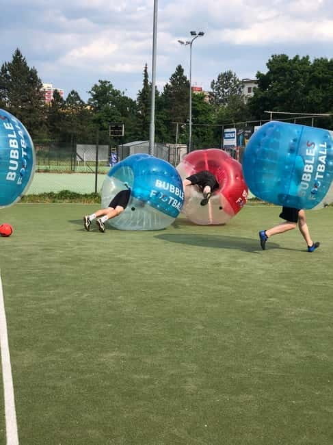 Pilsen: Bubble Soccer - Practical Details and Booking