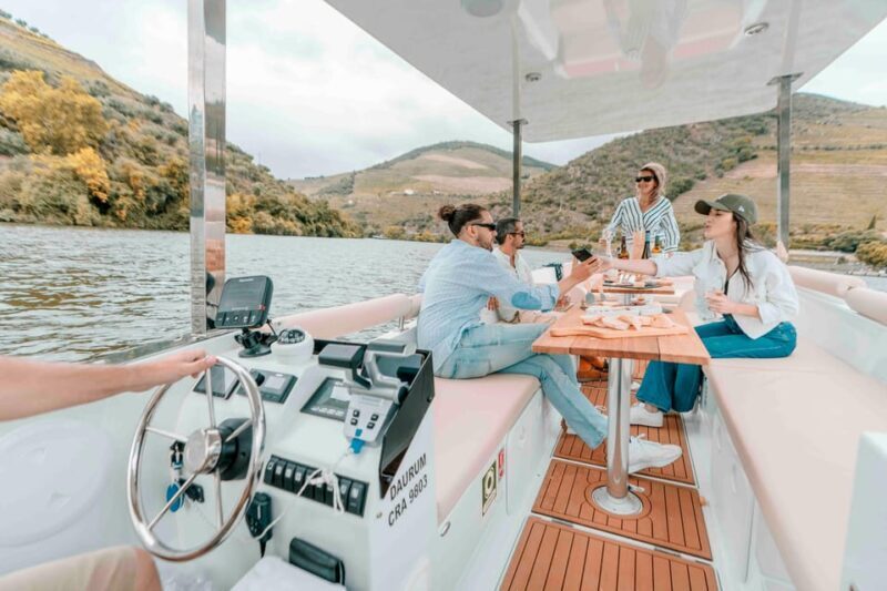 Pinhão: Private Electric Boat Tour 1h- Wine Tasting Included - Authentic Feedback from Past Travelers