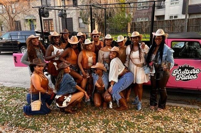 Pink Party Jeep Tour in 3rd Ward HTX - FAQ