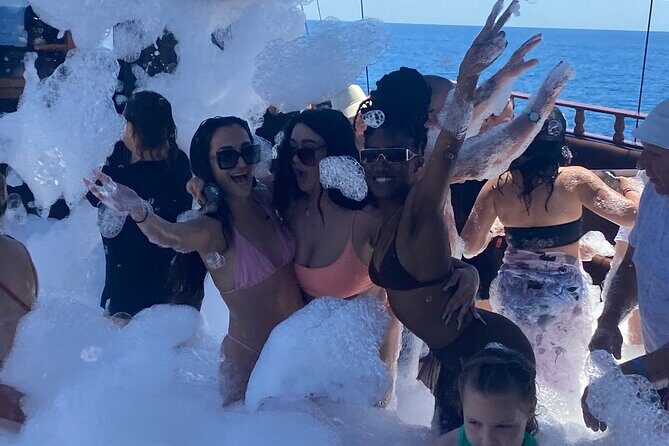 Pirate Ship Cruise with Food and Swimming Stops in Alanya - Key Points