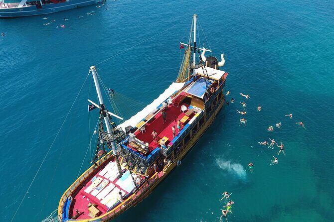 Pirate Ship Cruise with Food and Swimming Stops in Alanya - The Experience: What to Expect on the Pirate Ship Tour