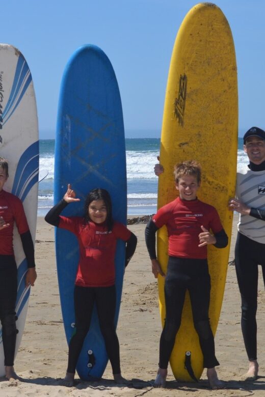 Pismo Beach: Private Group Surf Lesson- all equip included! - The Post-Lesson Scene