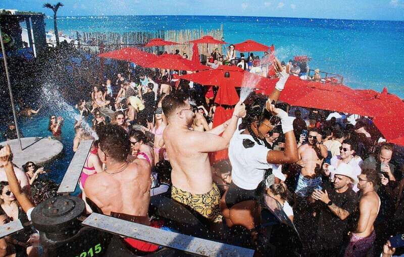 Playa del Carmen: Entrance to Coralina Beach Club + Food & Beverages - The Good, the Not-So-Good, and the Practical Tips