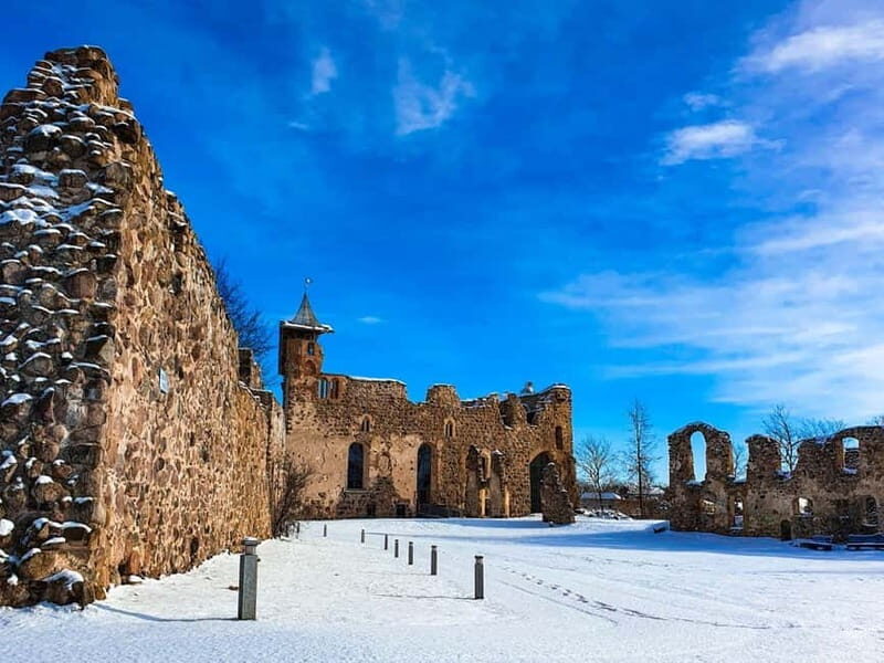 Pokaini stone agglomerates, Dobele castle, children park - FAQs