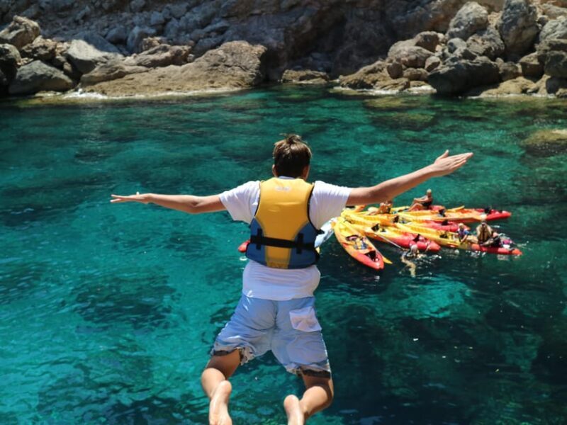 Pollença: Kayak and Coasteering Cliff Jumping - The Itinerary Breakdown