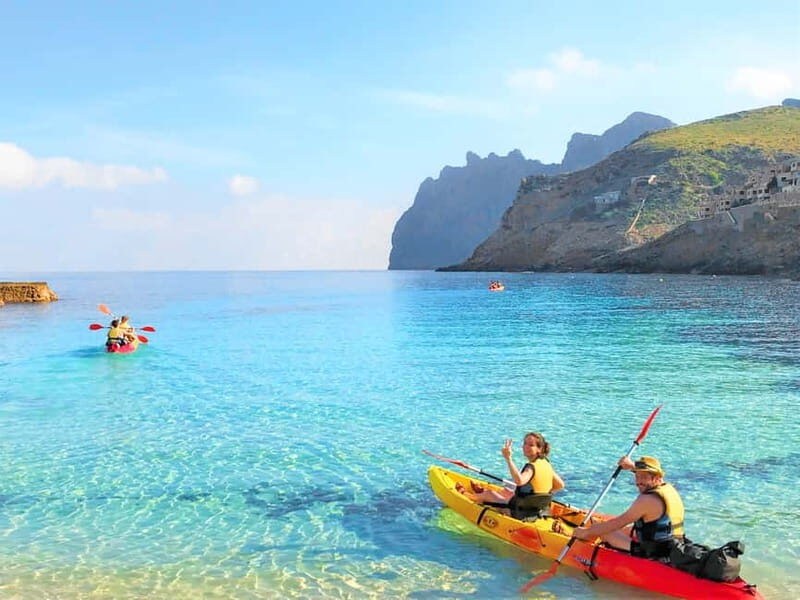 Pollença: Kayak Discovery Snorkeling and Caves - What to Expect at Each Stop