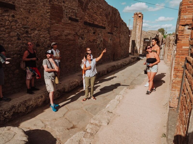 Pompeii: Small-Group Tour of Pompeii and Herculaneum - The Sites: Pompeii and Herculaneum
