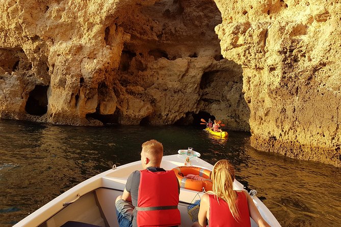 Ponta da Piedade Grotto Tour in Lagos, Algarve - Stop 2: Praia do Camilo and the Tunnel-Through-Rock Feeling
