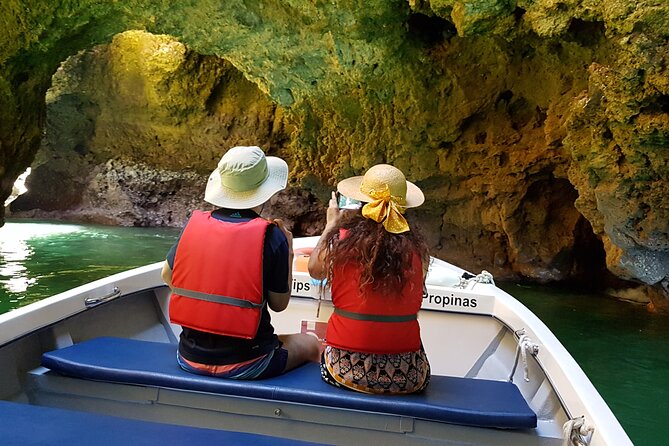 Ponta da Piedade Grotto Tour in Lagos, Algarve - Stop 3: Ponta da Piedade Cliffs, Sea Caves, and Limestone Theater