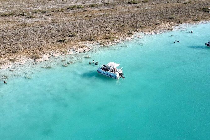 Pontoon Tour - Visit the Pirate Channel, Cenotes and Islands. - A Relaxed and Scenic Pontoon Tour in Bacalar