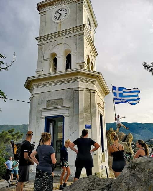 Poros: Three Peaks City Tour Hiking with Fresh Lemonade - The Peaks and Panoramic Views
