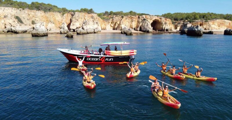 Portimão: Benagil Caves Speedboat and Kayak Guided Tour - FAQ