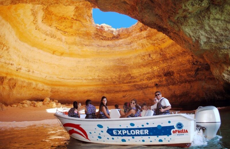 Portimão: Benagil Grottoes Boat Cruise - The Itinerary in Detail