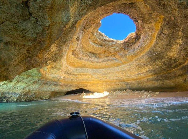 Portimão: Carvalho & Marinha Beach, Benagil Cave Boat Tour - Dolphins: don’t count on it, but keep an eye out