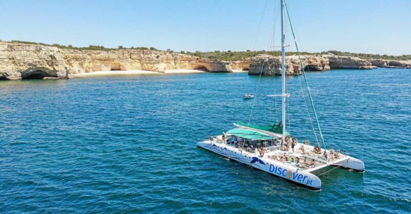 Portimão: Half-Day Catamaran Cruise to Benagil & Carvoeiro - A Relaxed Way to Explore the Algarve Coast