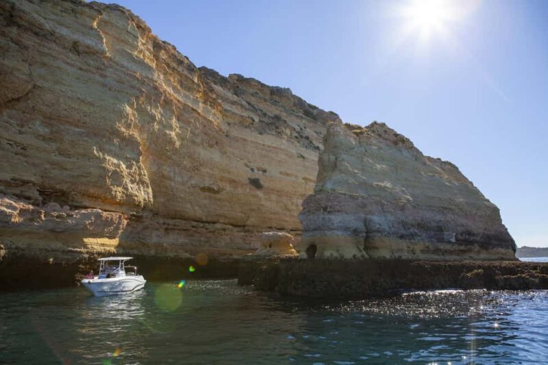 Portimão: Luxury Motorboat Early Bird Caves Trip - Key Points