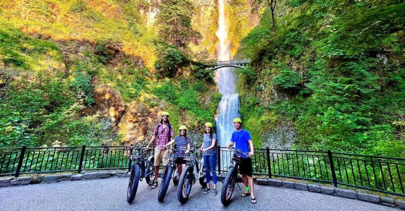 Portland: E-Bike Tour at Multnomah Falls - Key Points