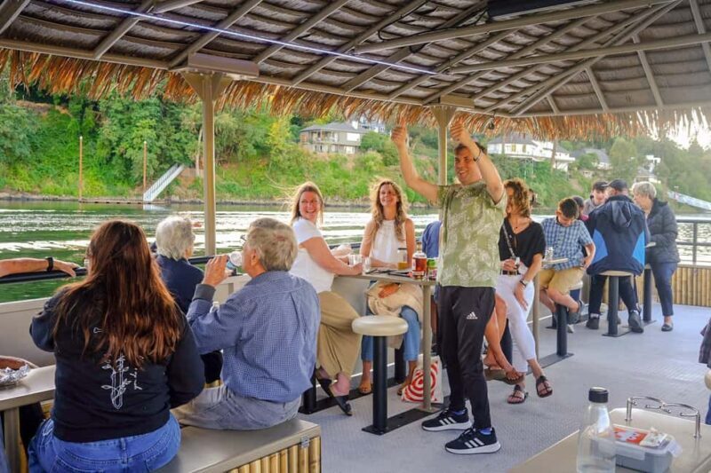 Portland Happy Hour & City Lights Cruises - Tiki Boat Party - The after-dark City Lights & Tiki Nights