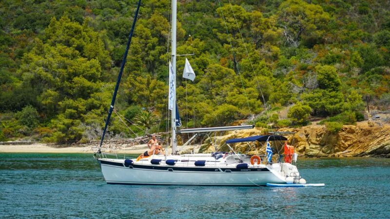 Porto Carras/Neos Marmaras: Private Day Cruise - The Yacht: Comfort Meets Adventure