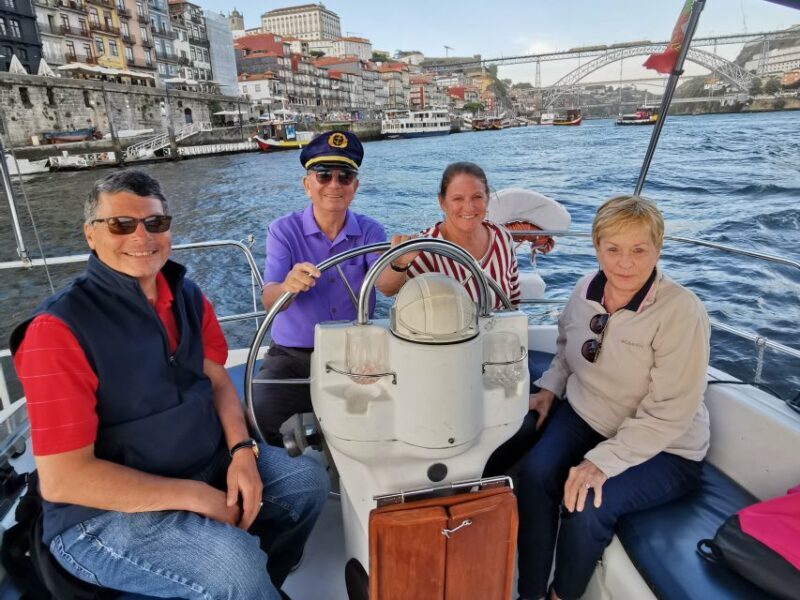 Porto: Private Douro River Charming Cruise w/wine tasting 8p - The Sum Up