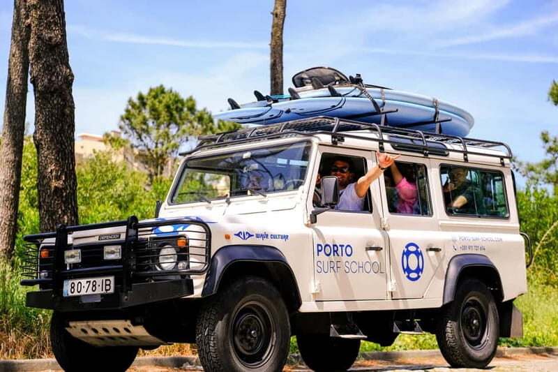 Porto: Surf Lessons with transfer at Porto Surf School - An Introduction to the Porto Surf Lesson Experience