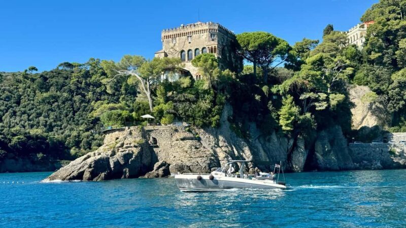 Portofino: boat tour with seawalker 33 - Key Points